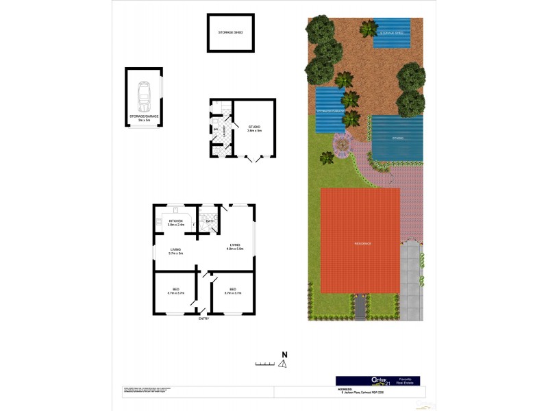 8 Jackson Place, Earlwood NSW 2206 Floorplan
