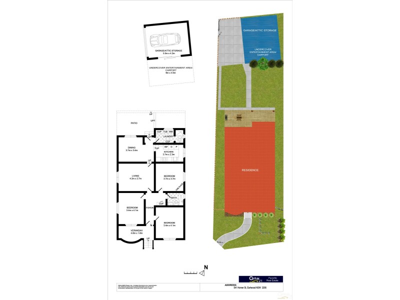 541 Homer Street, Earlwood NSW 2206 Floorplan
