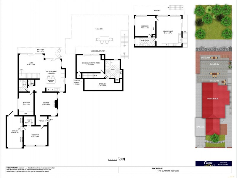 4 Hill Street, Arncliffe NSW 2205 Floorplan