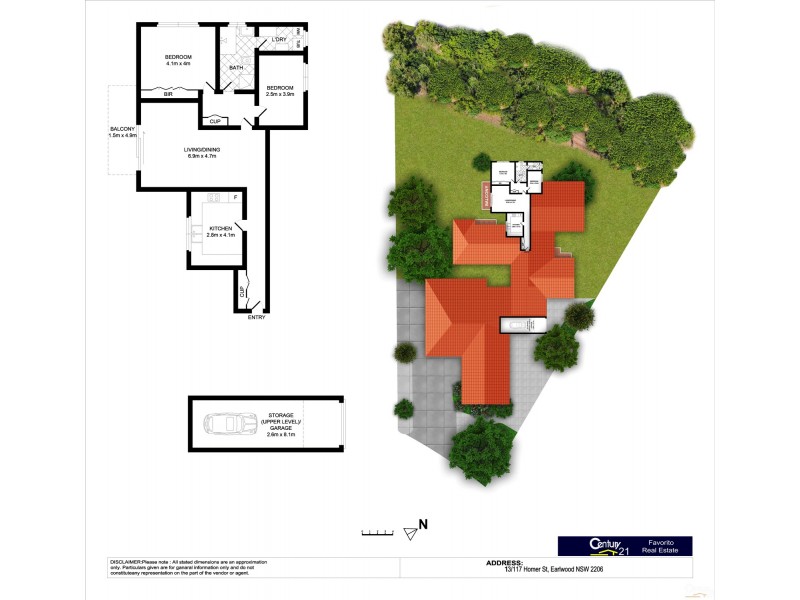 13/117 Homer Street, Earlwood NSW 2206 Floorplan