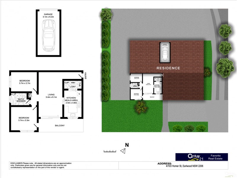 4/103 Homer Street, Earlwood NSW 2206 Floorplan