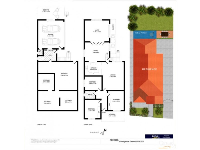 4 Trewilga Ave, Earlwood NSW 2206 Floorplan