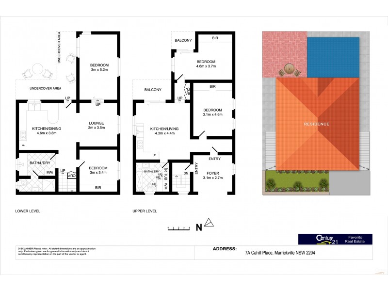 7A Cahill Place, Marrickville NSW 2204 Floorplan