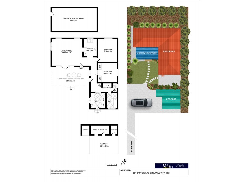 68A Bayview Avenue, Earlwood NSW 2206 Floorplan