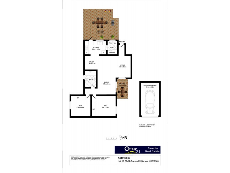 12/59-61  Graham Rd, Narwee NSW 2209 Floorplan