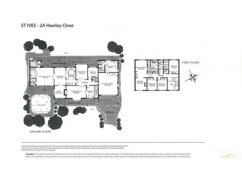 4 Hawley Close, St Ives NSW 2075 Floorplan