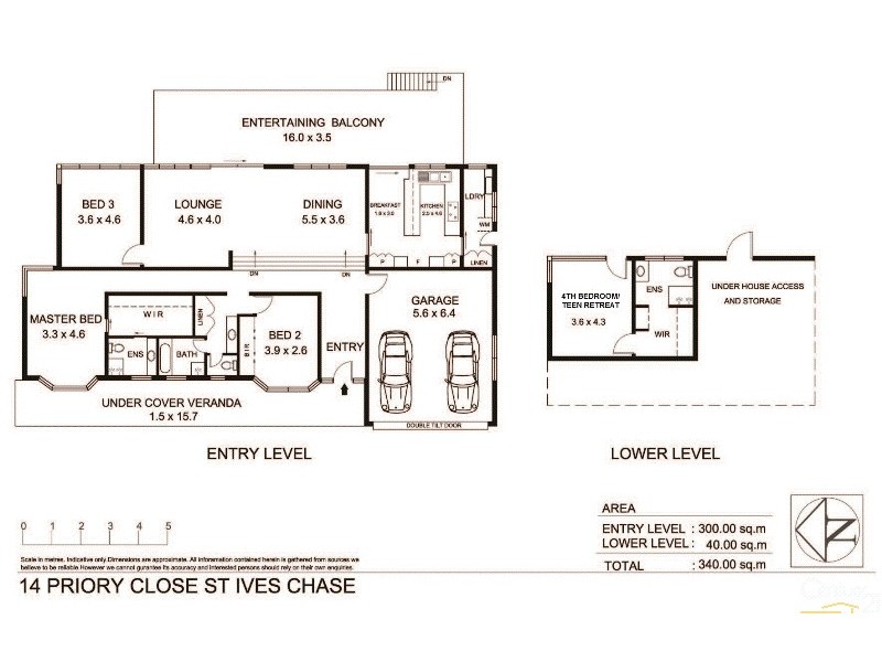 14 Priory Close, St Ives NSW 2075 Floorplan