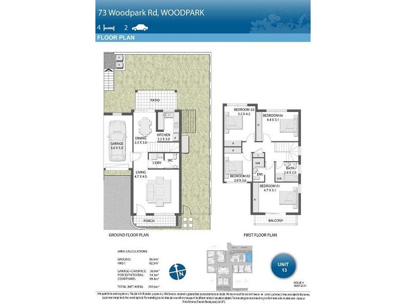 1 – 16 / 73 Woodpark Road, Woodpark NSW 2164