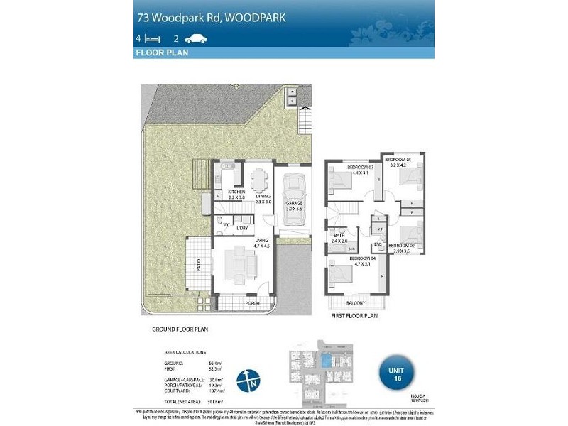 1 – 16 / 73 Woodpark Road, Woodpark NSW 2164