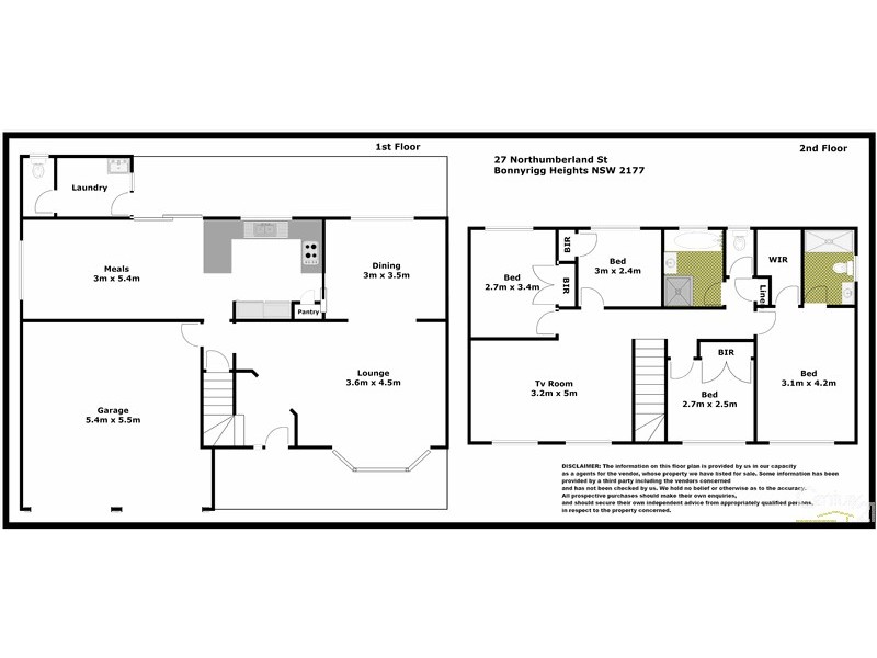 27 Northumberland Street, Bonnyrigg Heights NSW 2177 Floorplan