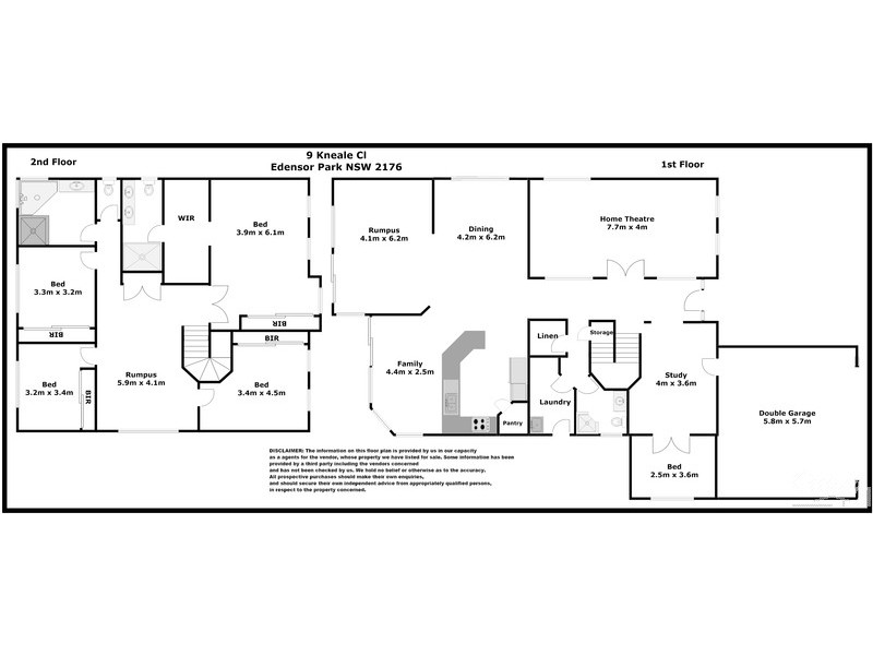 9 Kneale Close, Edensor Park NSW 2176 Floorplan