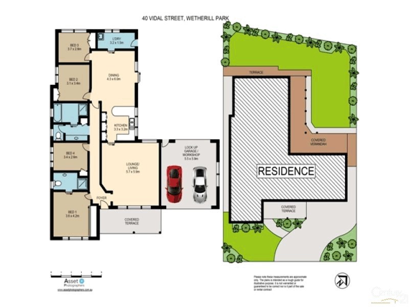40 Vidal Street, Wetherill Park NSW 2164 Floorplan