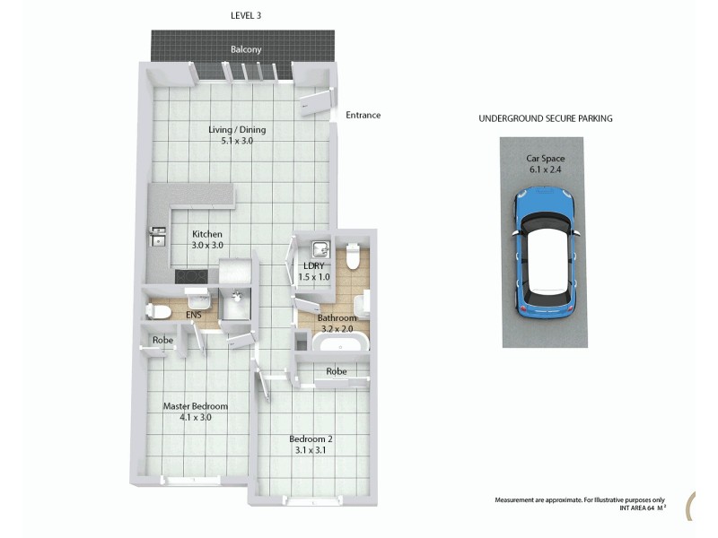 10/133 Polding Street, Fairfield Heights NSW 2165 Floorplan