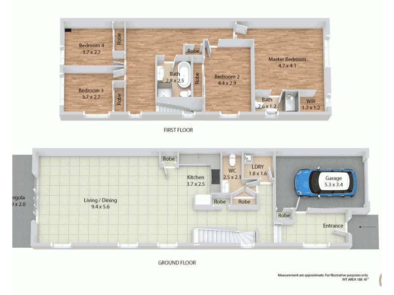 53 Percy Street, Fairfield Heights NSW 2165 Floorplan