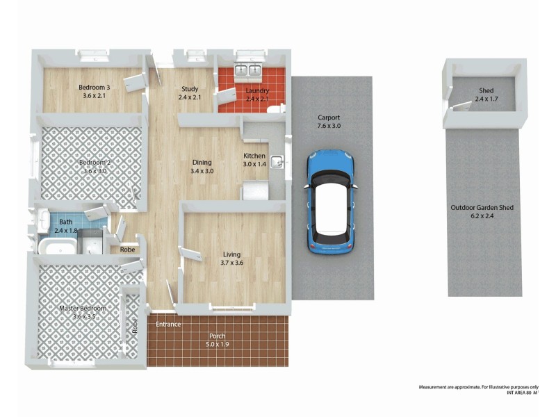 124 Polding Street, Smithfield NSW 2164 Floorplan