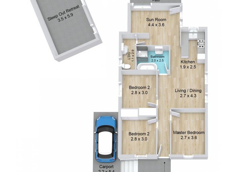 6 Cahill Street, Smithfield NSW 2164 Floorplan