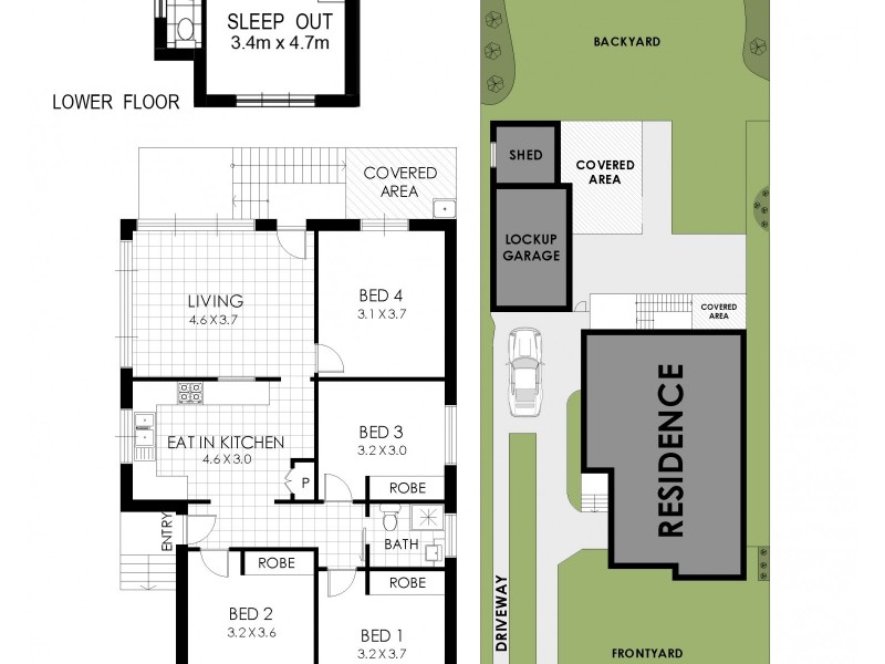 64 Hemphill Avenue, Mount Pritchard NSW 2170 Floorplan