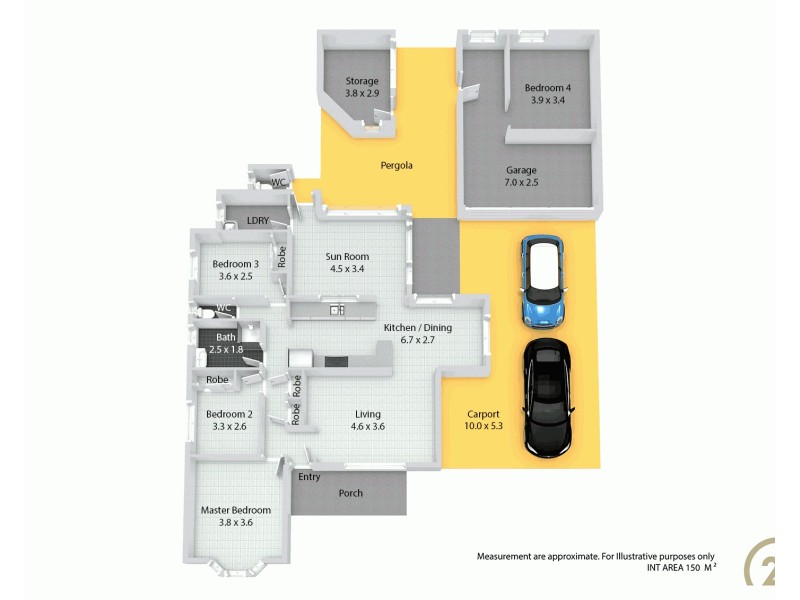 41 Kambala Crescent, Fairfield West NSW 2165 Floorplan