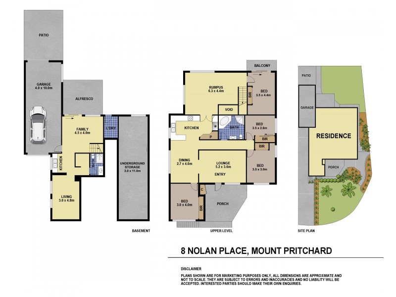 8 Nolan Place, Mount Pritchard NSW 2170 Floorplan