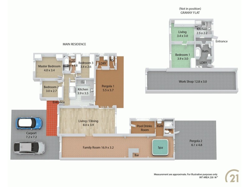 7 Ravenswood Street, Canley Vale NSW 2166 Floorplan