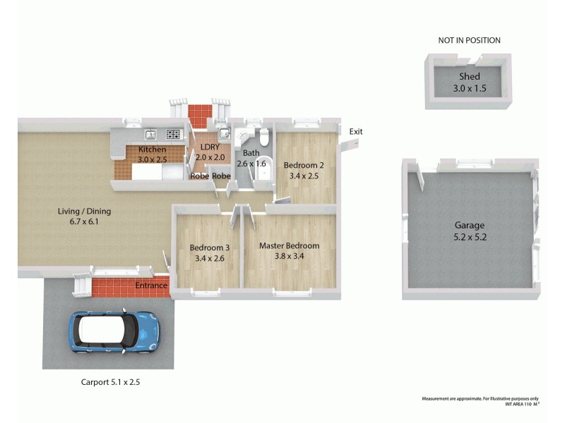 6 Partridge Avenue, Yennora NSW 2161 Floorplan