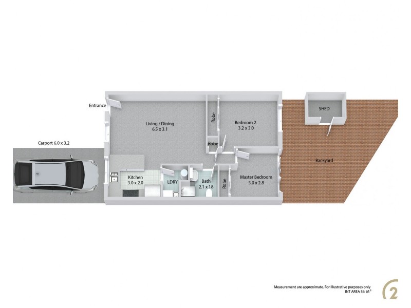 9/85 Railway Parade, Yennora NSW 2161 Floorplan