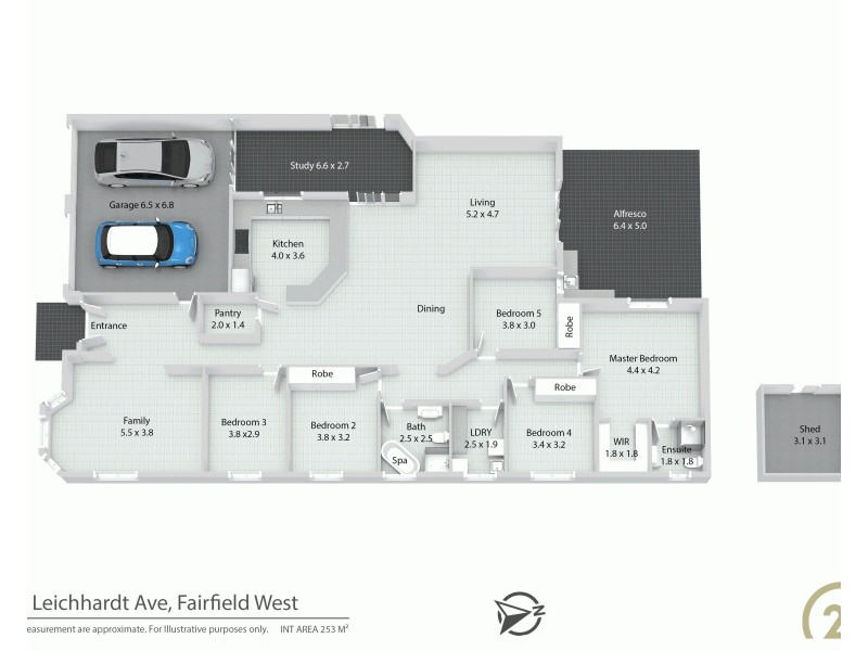 13 Leichhardt Avenue, Fairfield West NSW 2165 Floorplan