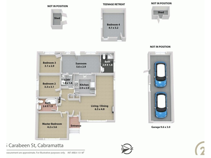 45 Carabeen Street, Cabramatta NSW 2166 Floorplan