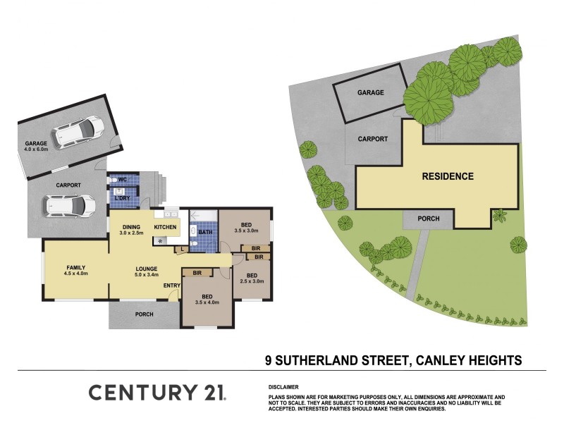 9 Sutherland Street, Canley Heights NSW 2166 Floorplan