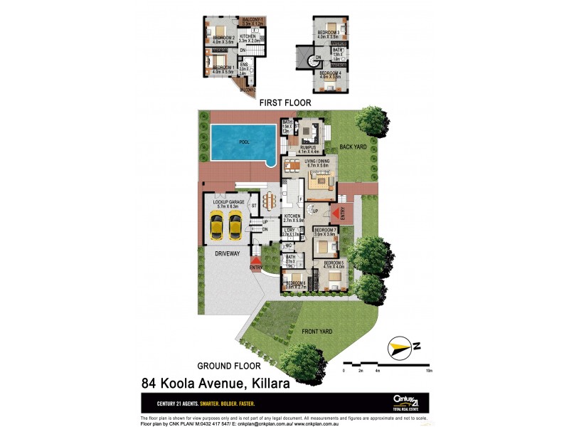 84 Koola Ave, Killara NSW 2071 Floorplan