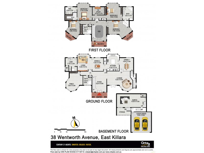 38 Wentworth Ave, East Killara NSW 2071 Floorplan