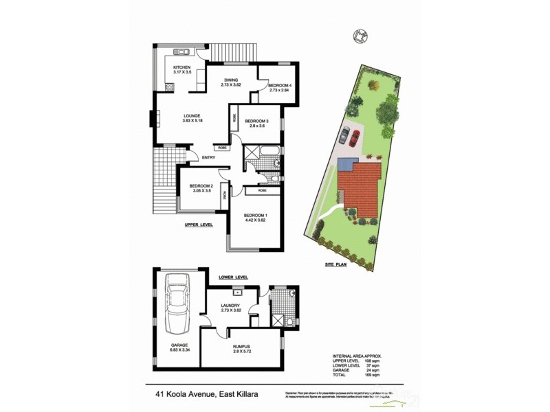 41 Koola Ave, East Killara NSW 2071 Floorplan