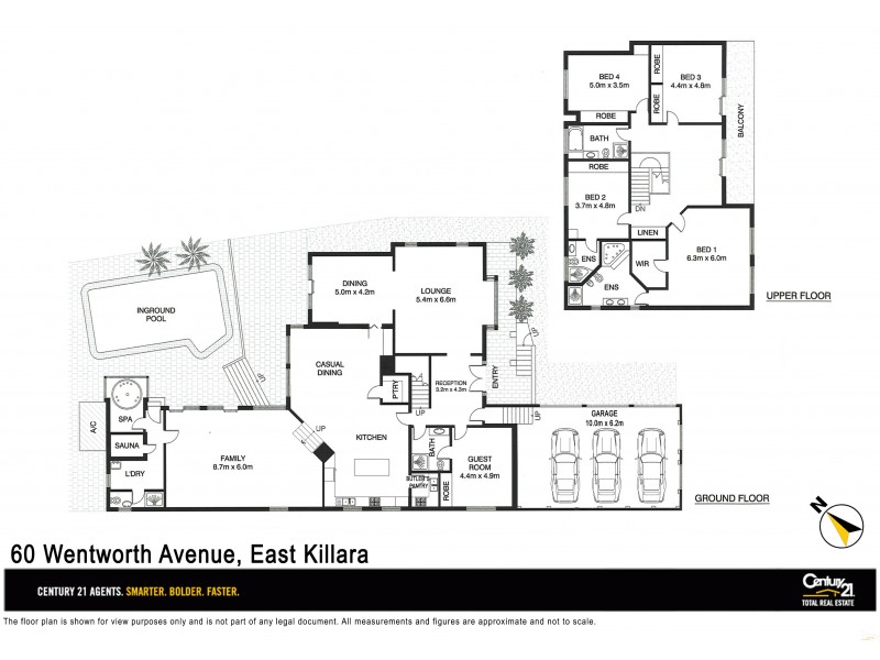 60 Wentworth Ave, East Killara NSW 2071 Floorplan