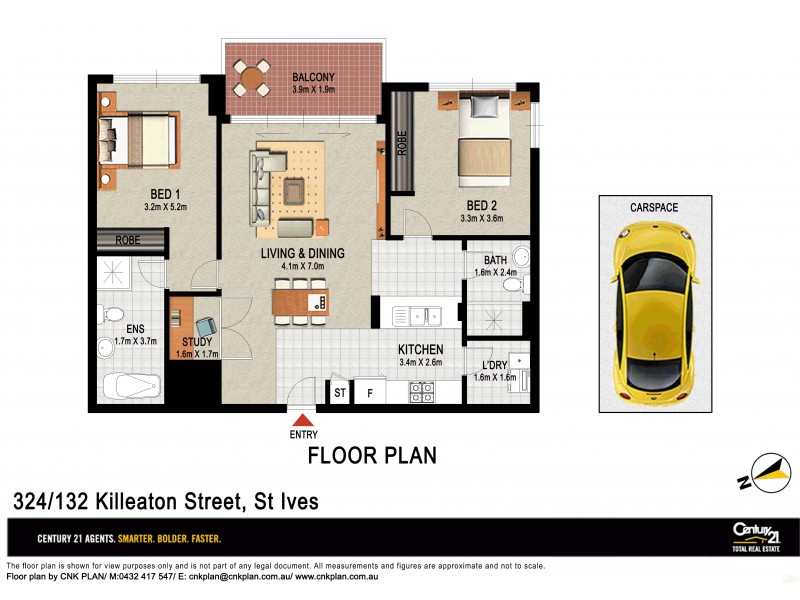 324/132-138 Killeaton St, St Ives NSW 2075 Floorplan