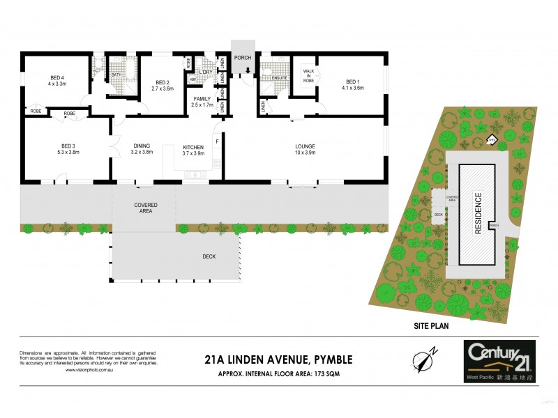 21A Linden Ave, Pymble NSW 2073 Floorplan