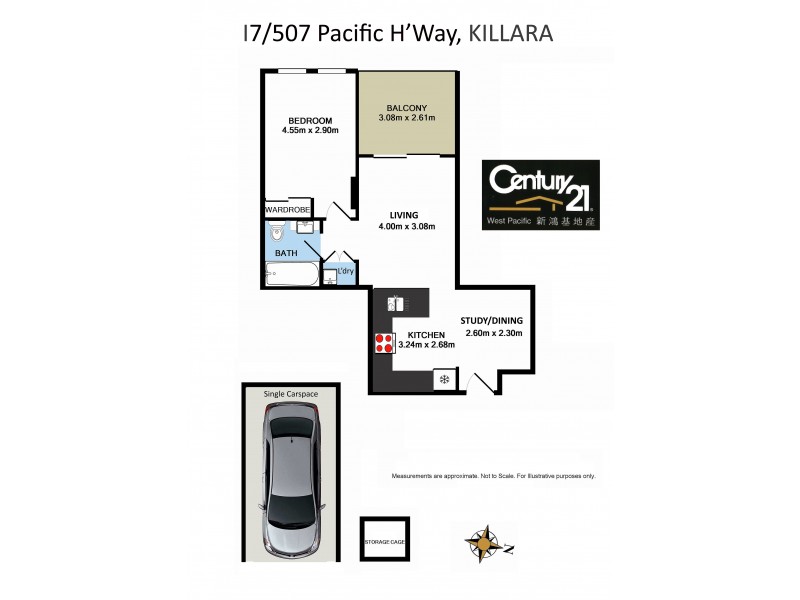 17/507 Pacific Highway, Killara NSW 2071