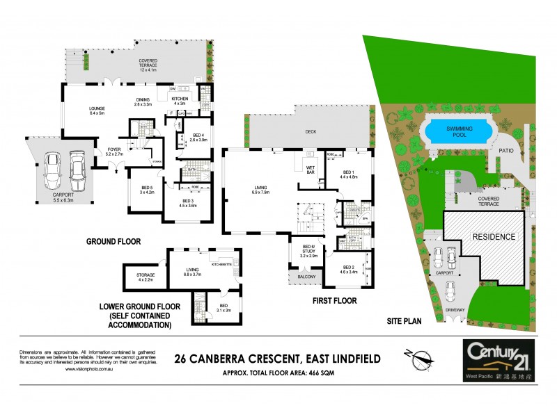 26 Canberra Crescent, Lindfield NSW 2070 Floorplan