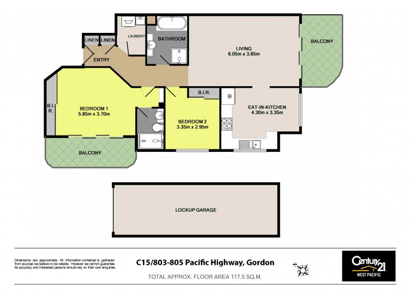 C15/803-805 Pacific Highway, Gordon NSW 2072 Floorplan