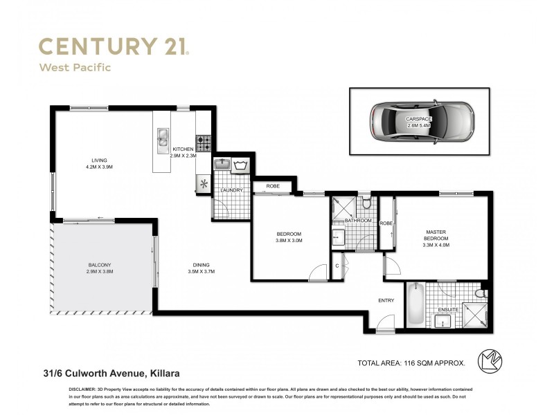 31/6-8 Culworth Ave, Killara NSW 2071 Floorplan
