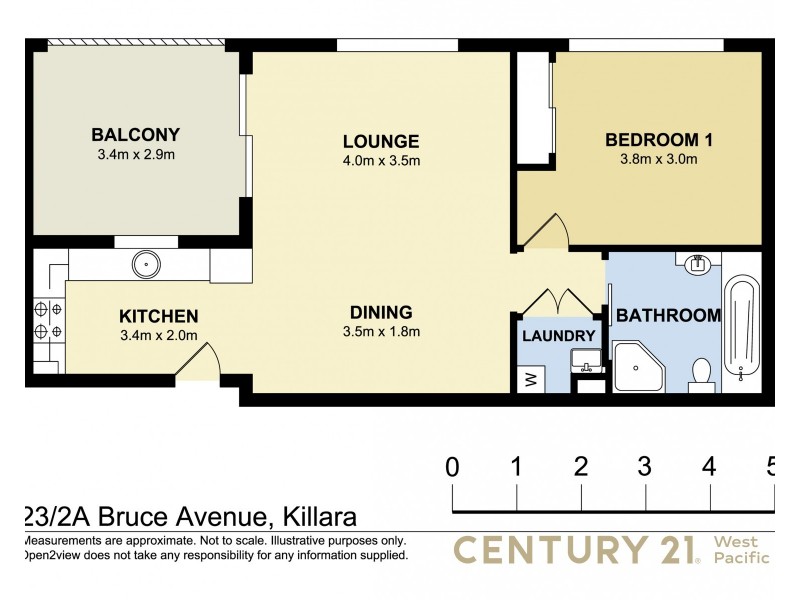 23/2A Bruce Ave, Killara NSW 2071 Floorplan