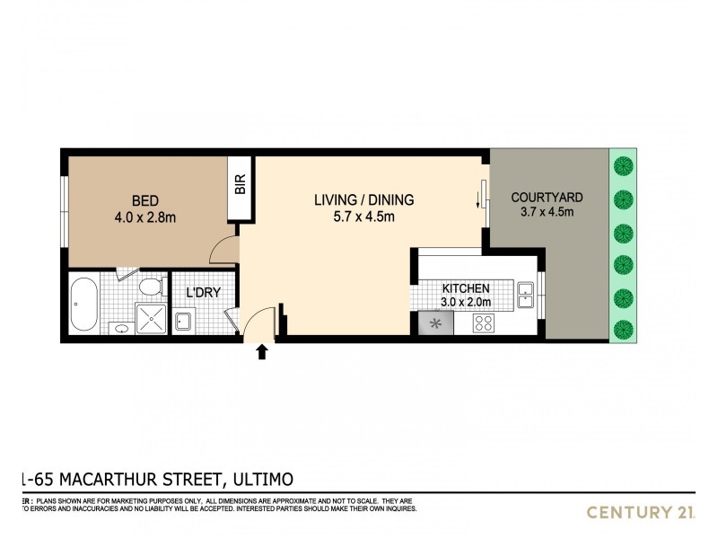 5/61 Macarthur Street, Ultimo NSW 2007 Floorplan