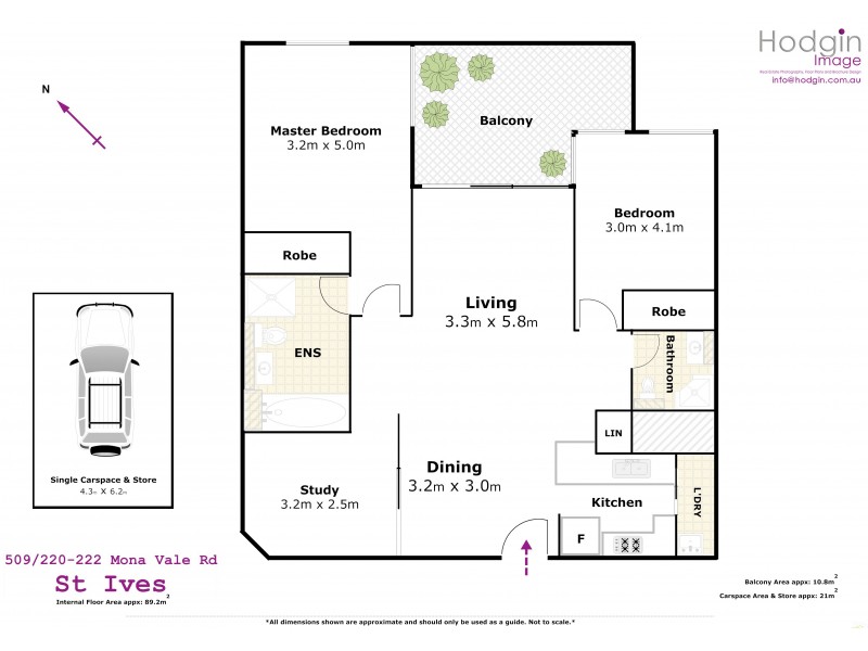 509/220 Mona Vale Rd, St Ives NSW 2075 Floorplan