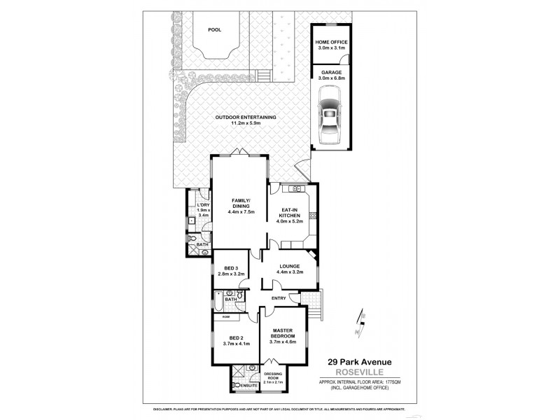 29 Park Avenue, Roseville NSW 2069 Floorplan