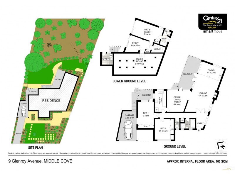 9 Glenroy Avenue, Middle Cove NSW 2068 Floorplan