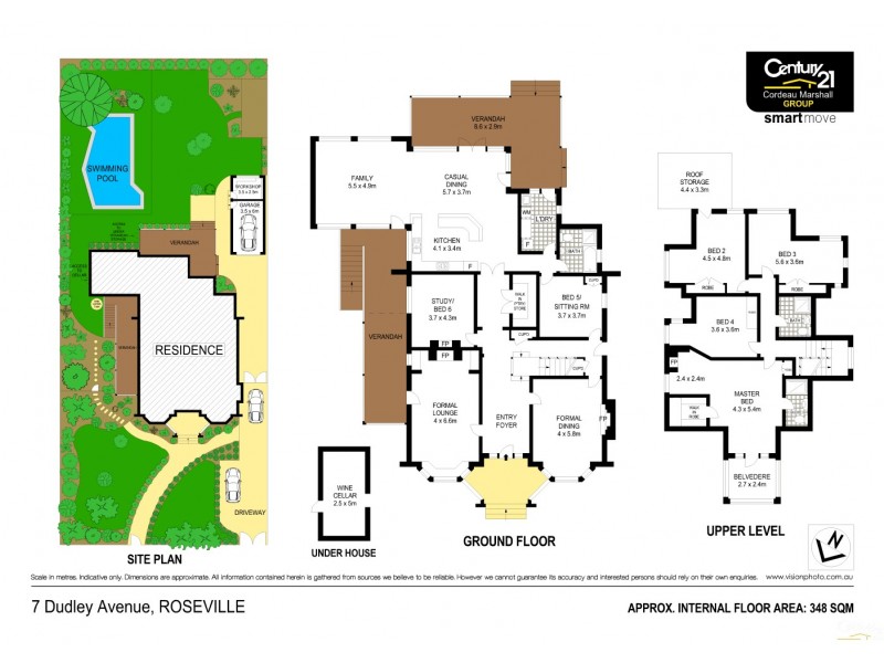 7 Dudley Ave, Roseville NSW 2069 Floorplan