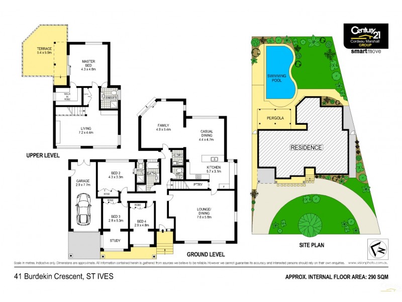 41 Burdekin Cr, St Ives NSW 2075 Floorplan