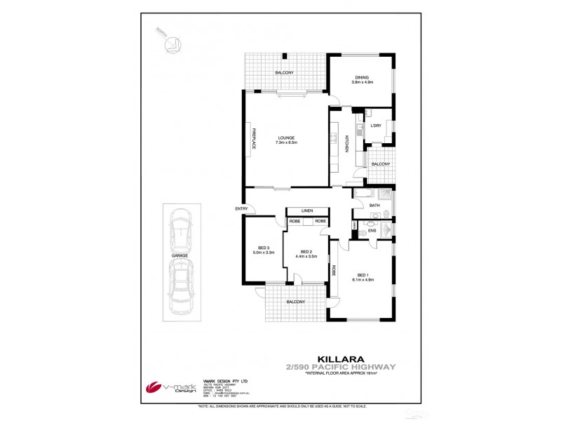 2/590 Pacific Highway, Killara NSW 2071 Floorplan
