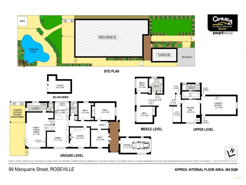 99 Macquarie Street, Roseville NSW 2069 Floorplan