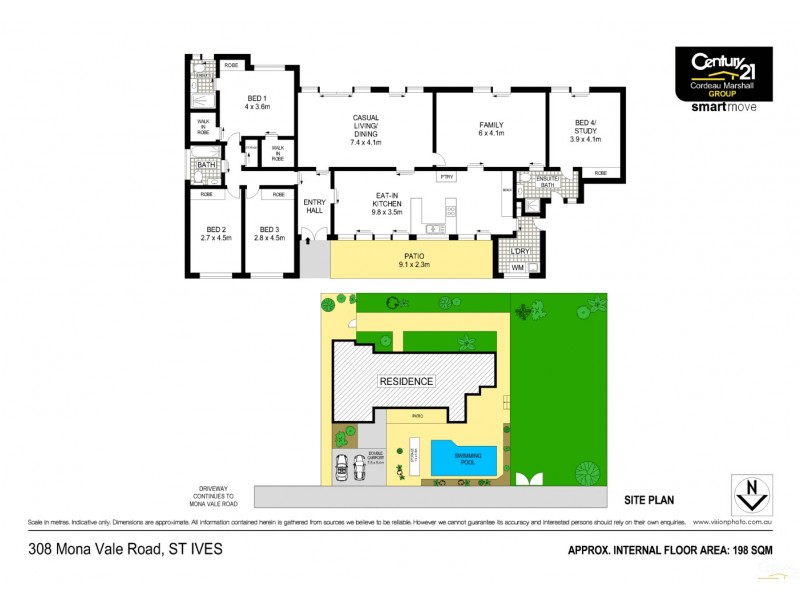 308 Mona Vale Rd, St Ives NSW 2075 Floorplan
