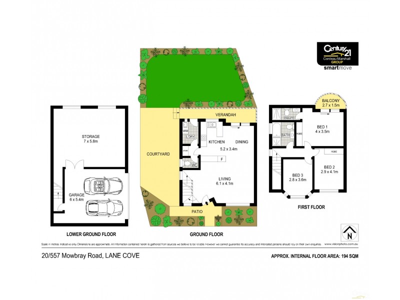 20/557 Mowbray Road, Lane Cove NSW 2066 Floorplan